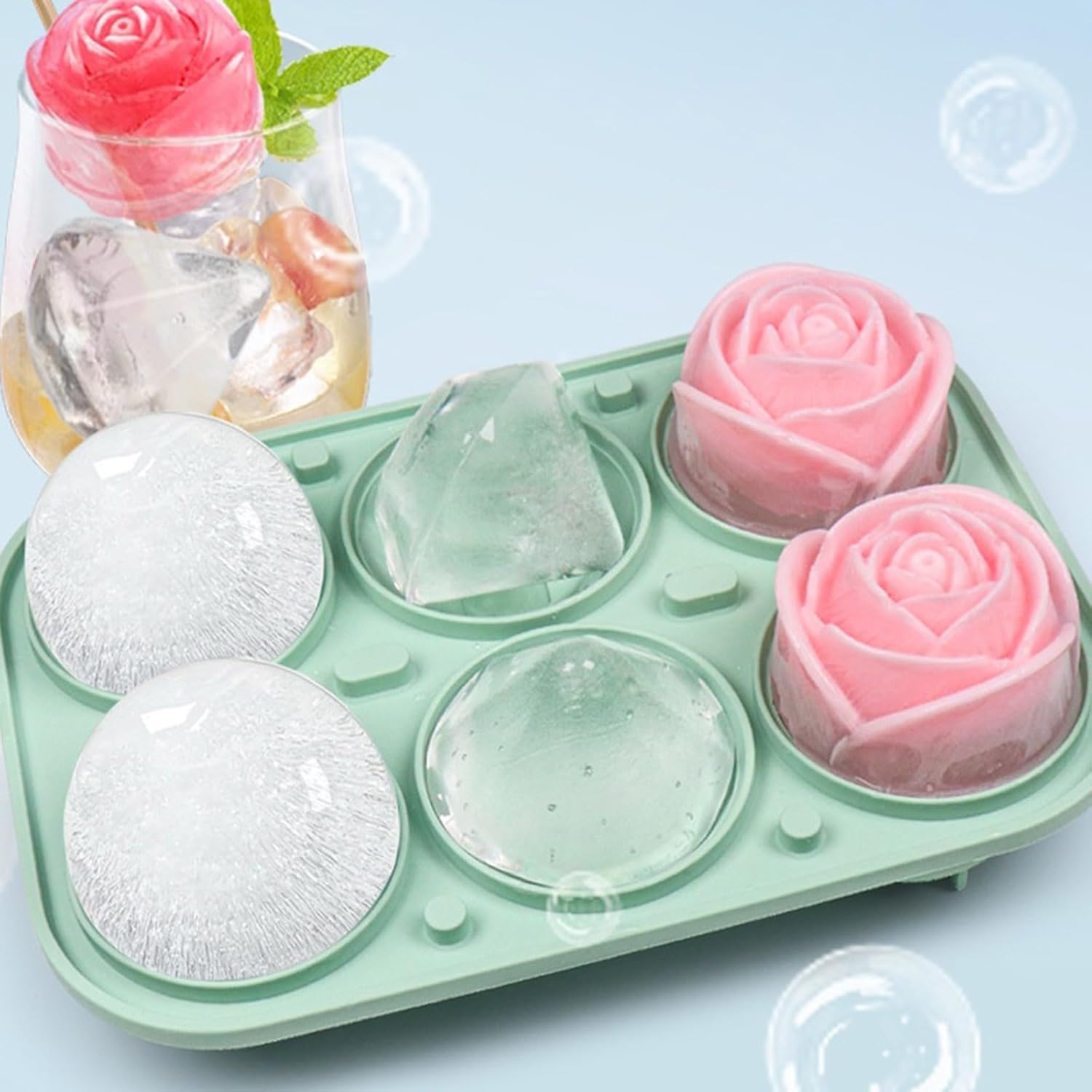 2026 Large Ice Tray with Lid S - Ice Mold Sphere recension och pris