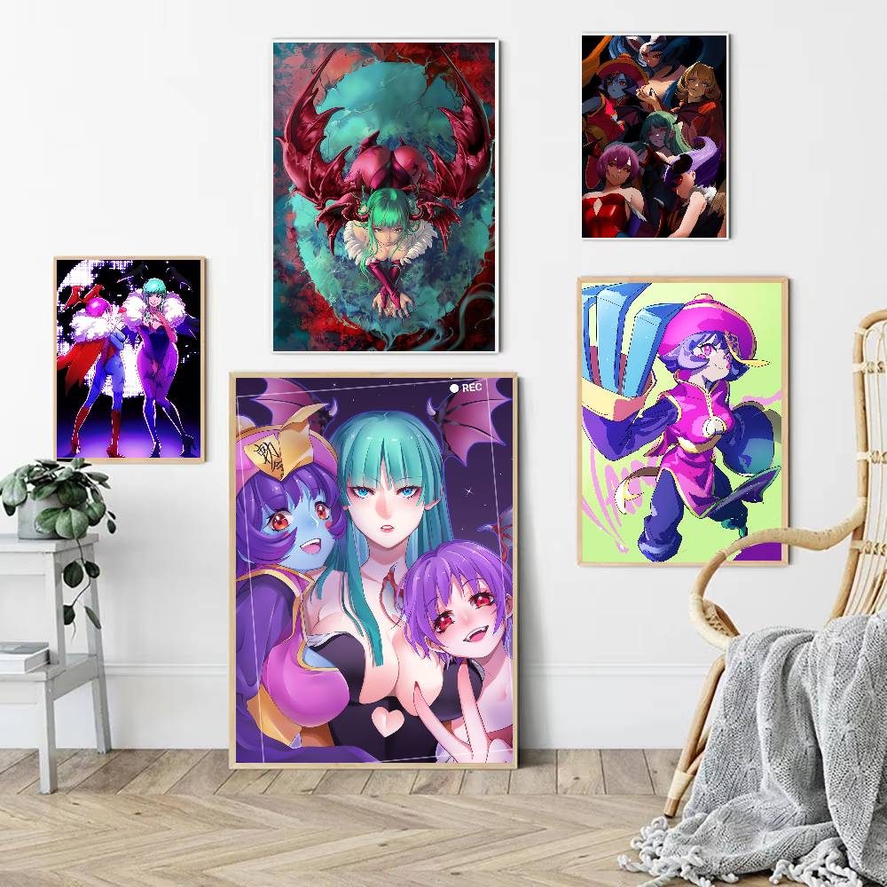 GAME Darkstalkers Anime Poster - Home Bar And Theater recension och pris