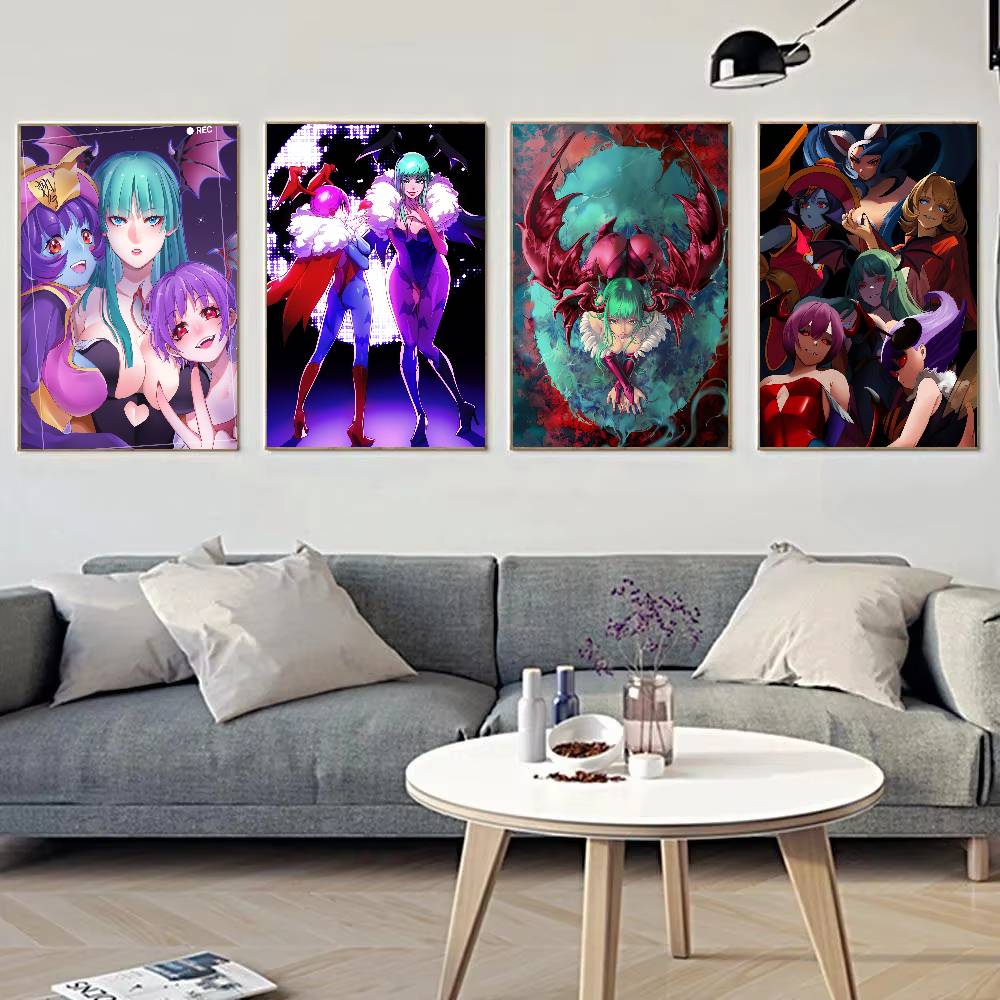 GAME Darkstalkers Anime Poster - Home Bar And Theater recension och pris