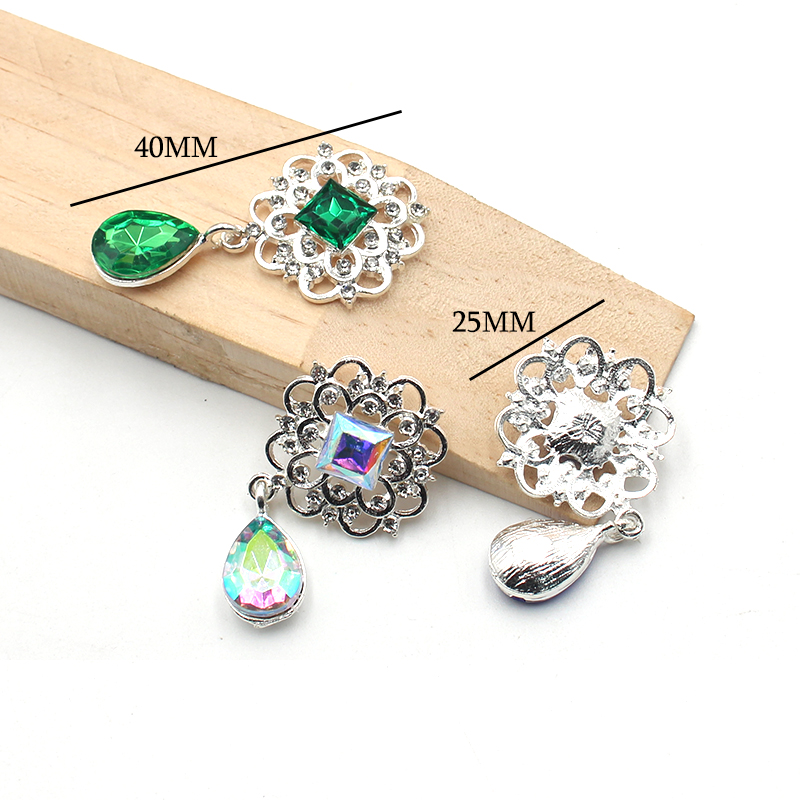 Shiny 25 * 46MM 10Pcs Crystal  - Cocktail Recipe Book recension och pris