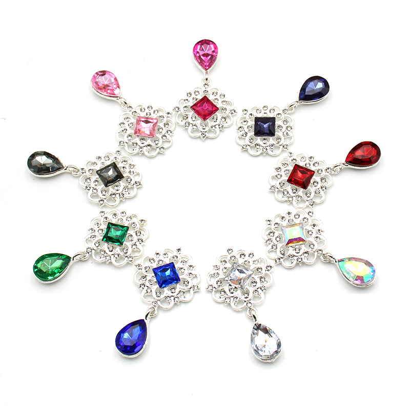 Shiny 25 * 46MM 10Pcs Crystal  - Cocktail Recipe Book recension och pris