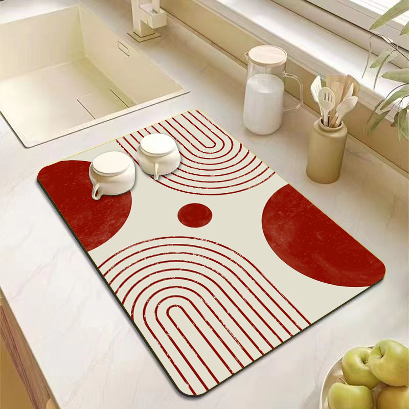 Minimalist Guitar Kitchen Coun - Bar Mat Rubber recension och pris