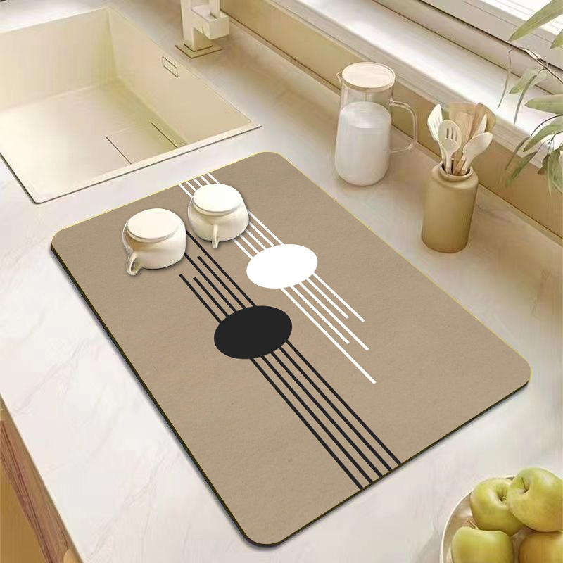 Minimalist Guitar Kitchen Coun - Bar Mat Rubber recension och pris