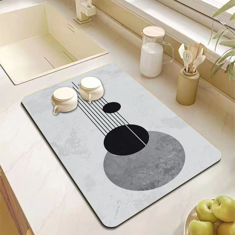Minimalist Guitar Kitchen Coun - Bar Mat Rubber recension och pris