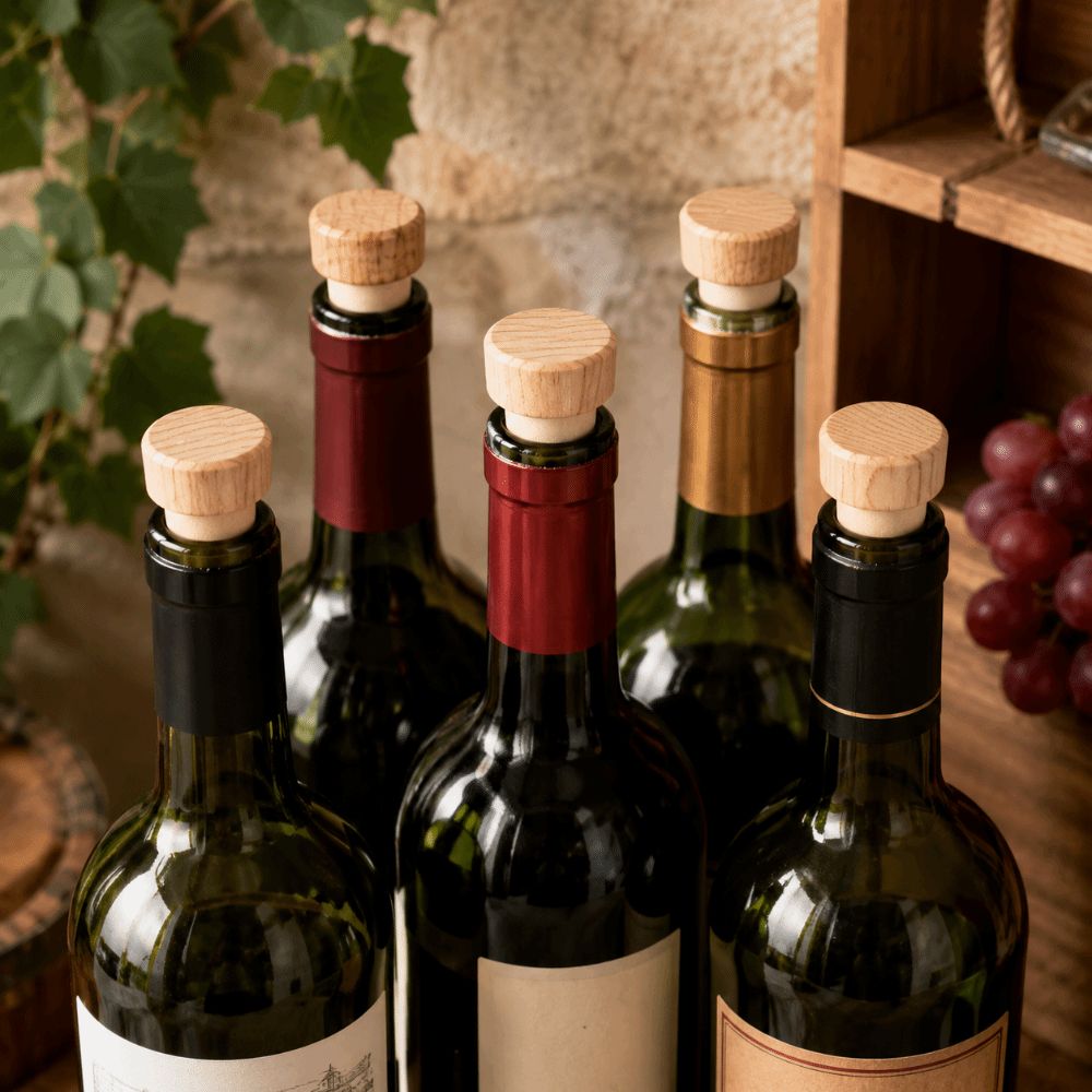 10PCS Vacuum Seal Wine Bottles - Wine Preservation Pump recension och pris