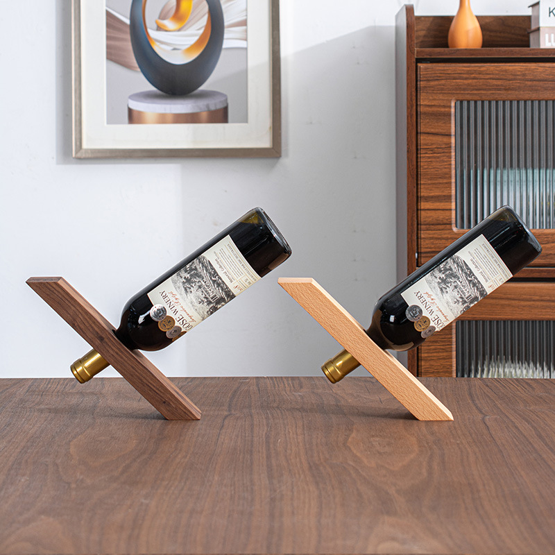 HeMu Minimalist Wooden Wine Bo - Home Bar Stand recension och pris