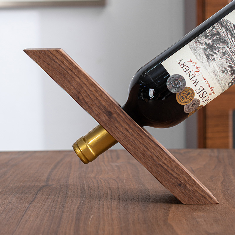 HeMu Minimalist Wooden Wine Bo - Home Bar Stand recension och pris