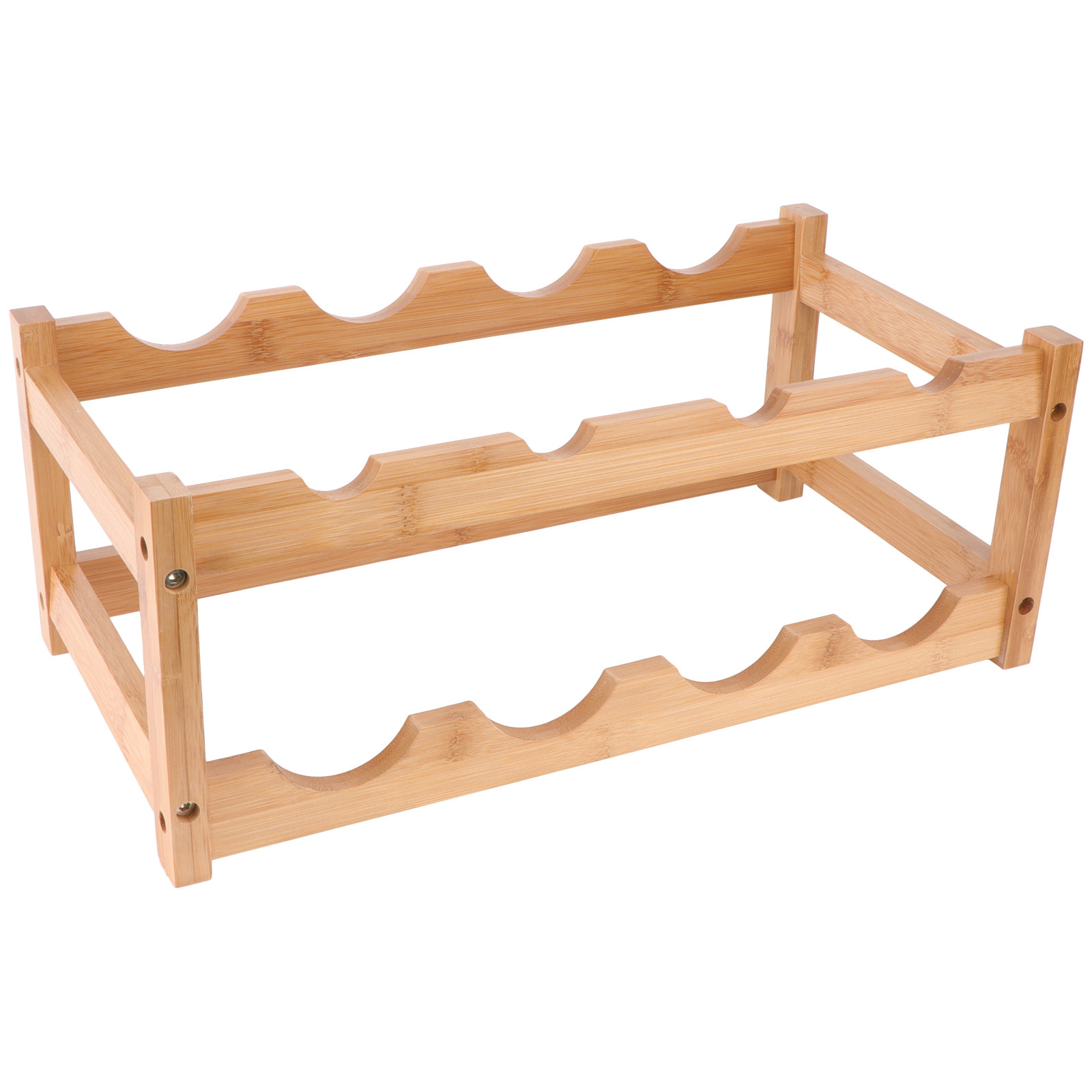 Wooden Double Layer Red Wine R - Home Bar Stand recension och pris