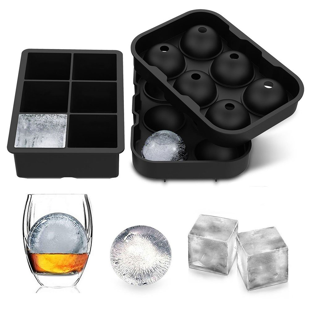 4/6 Grid Big Ball Square Ice C - Ice Mold Sphere recension och pris