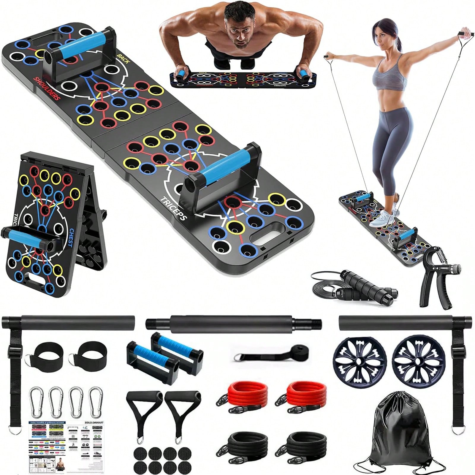 Multifunctional Foldable Push‑ - Home Bar Setup Kit recension och pris