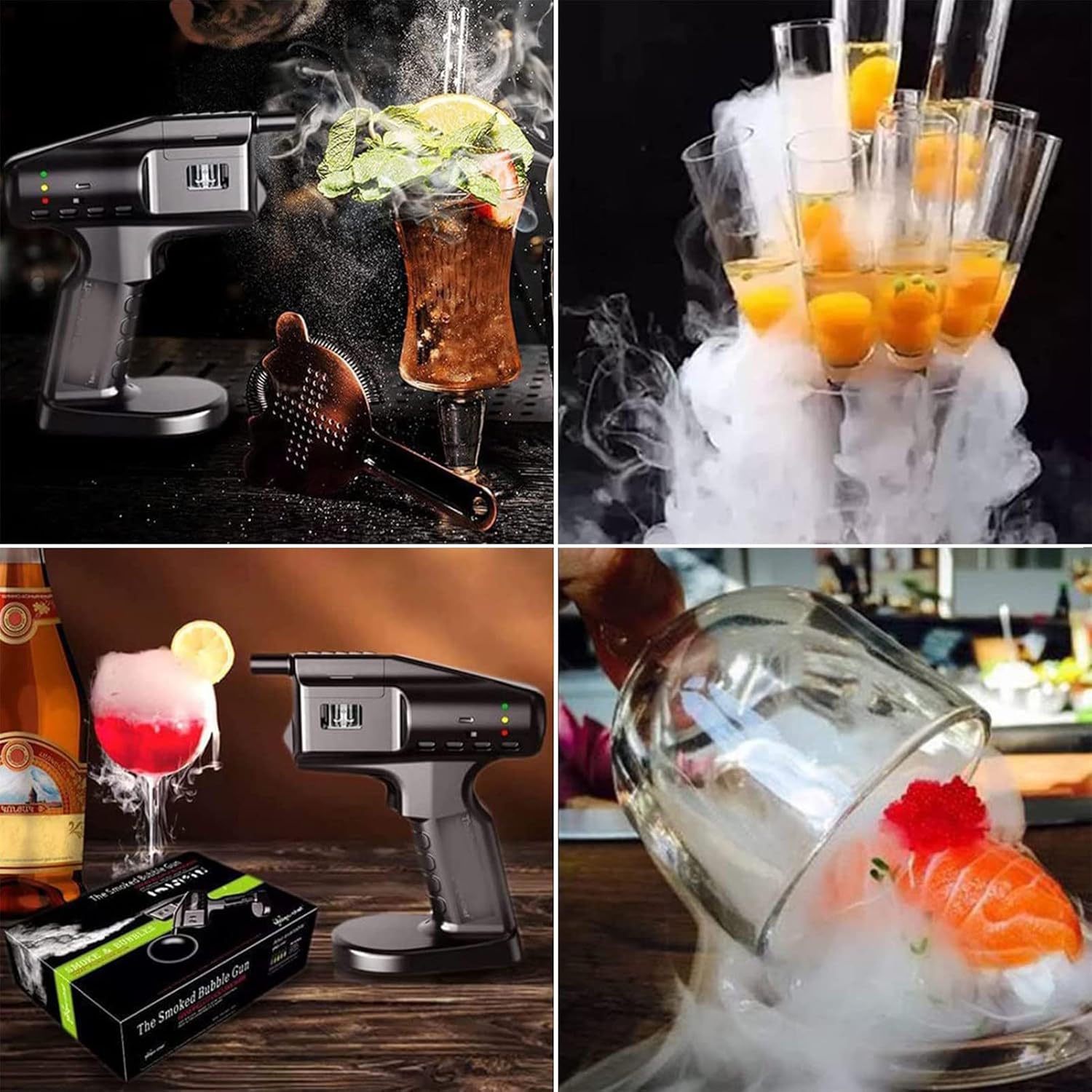 Professional Portable Cocktail - Smoking Gun Kit recension och pris