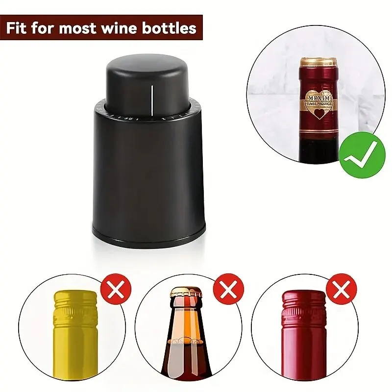 Vacuum Pump Wine Saver Cap Sto - Wine Preservation Pump recension och pris