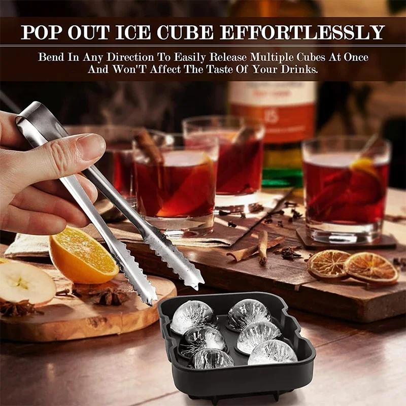 Large Ice Cube Trays Silicone  - Ice Mold Sphere recension och pris