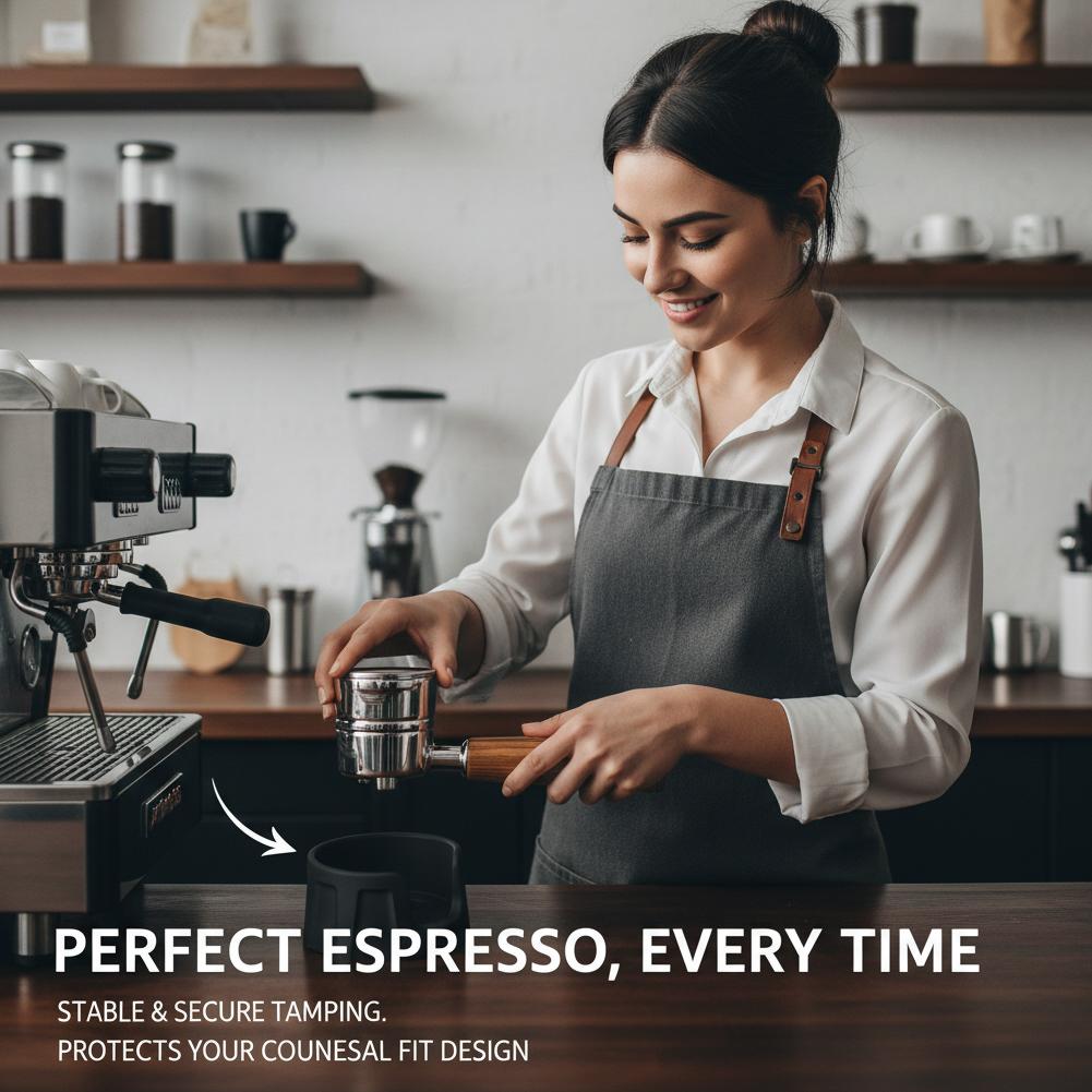 Silicone Espresso Tamper Mat N - Bar Mat Rubber recension och pris